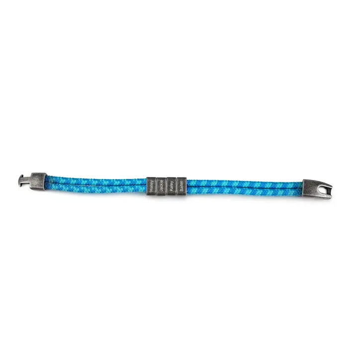 Personalisiertes Herrenarmband, Namensarmband für Herren, Armband für Ihn, Vatertagsarmband