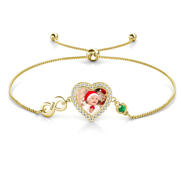 Heart Photo Bracelet
