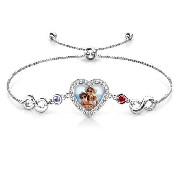 Heart Photo Bracelet
