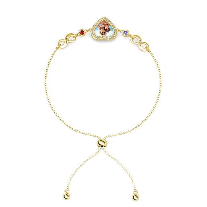 Heart Photo Bracelet