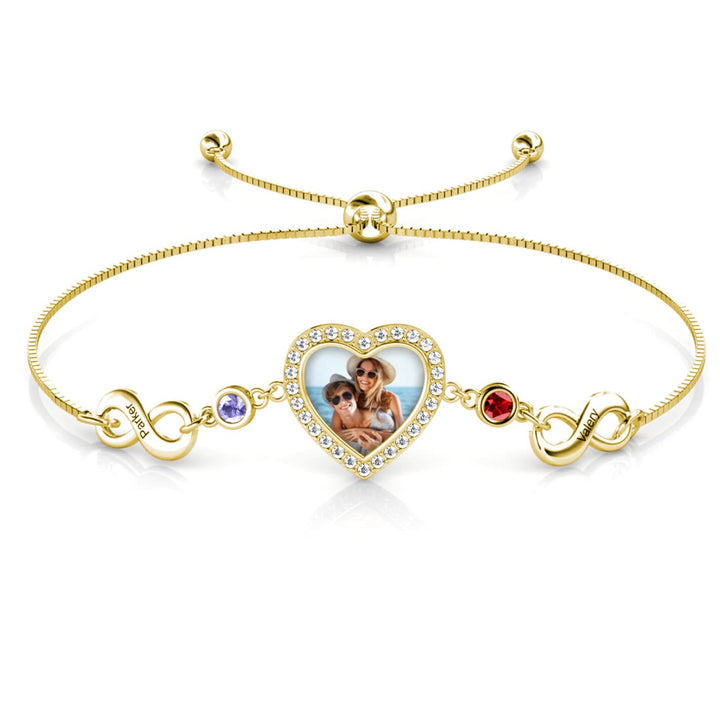 Heart Photo Bracelet