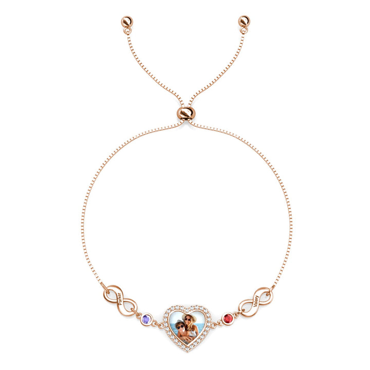 Heart Photo Bracelet