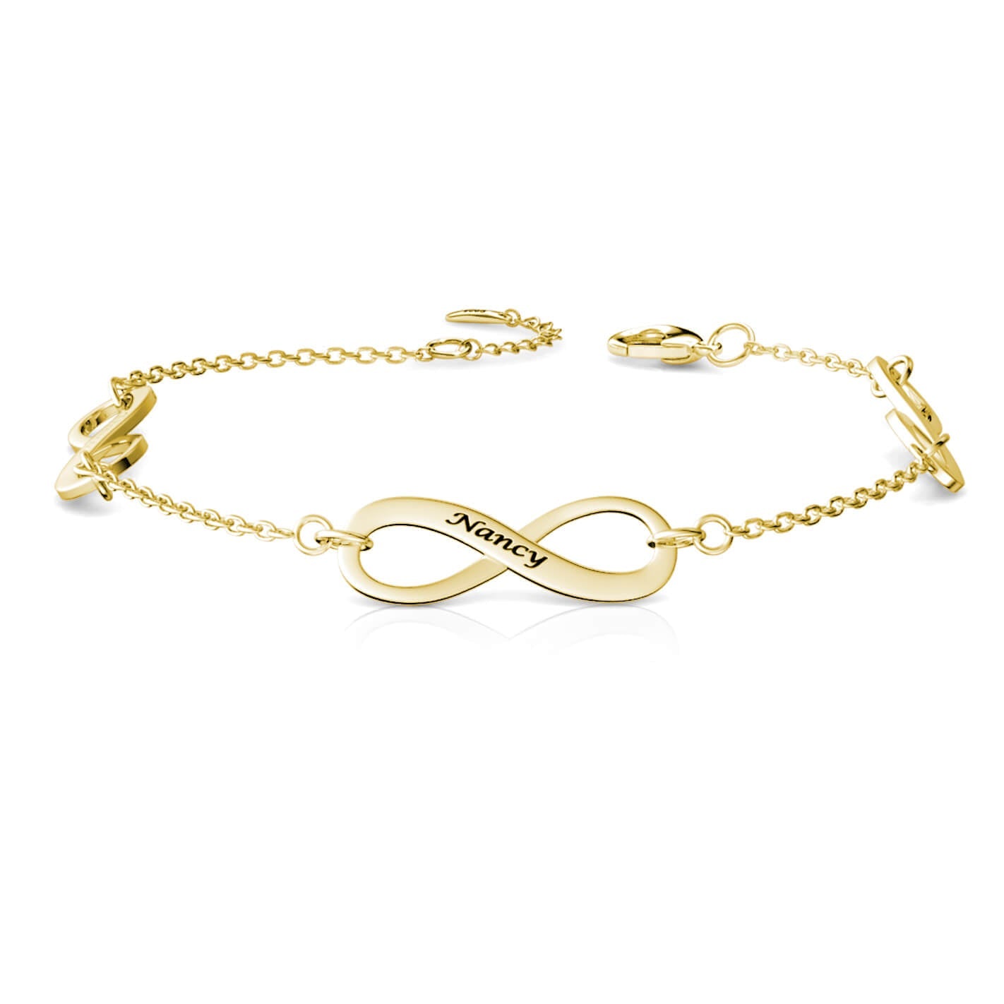 Armbänder mit Gravur - 3 Namensarmband
