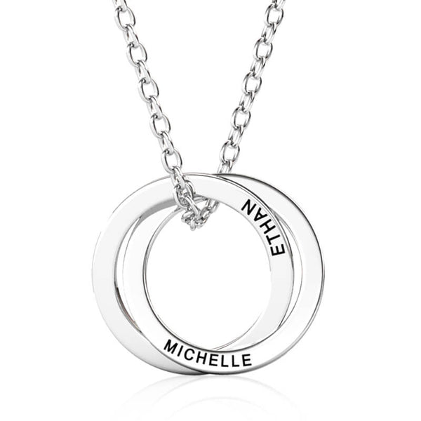 Russian 2 Ring Necklace