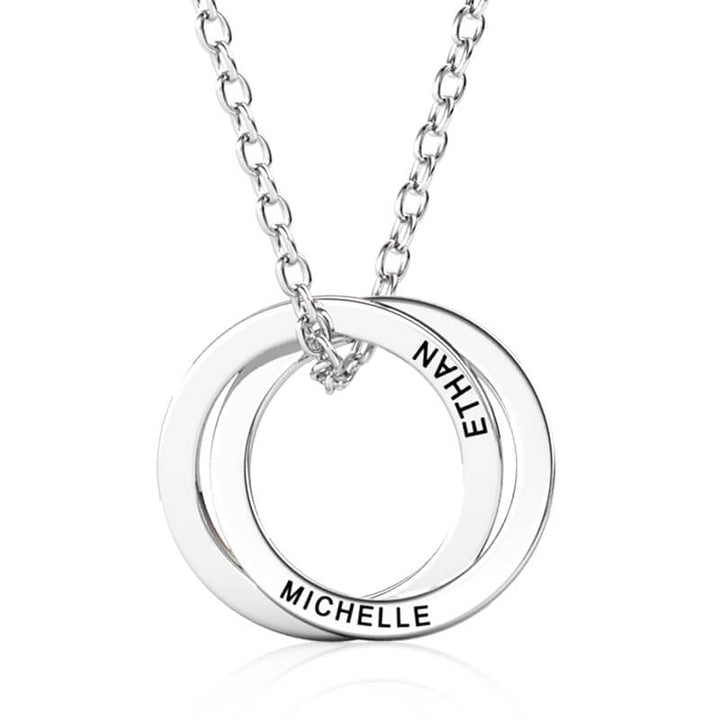 Russian 2 Ring Necklace