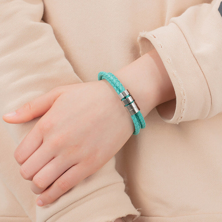 Engraved 4 Beads Bracelet
