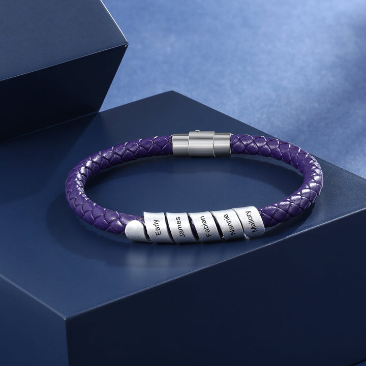 Engraved 5 Name Bracelet
