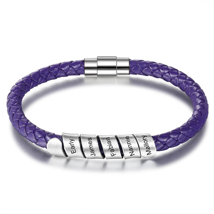 Engraved 5 Name Bracelet