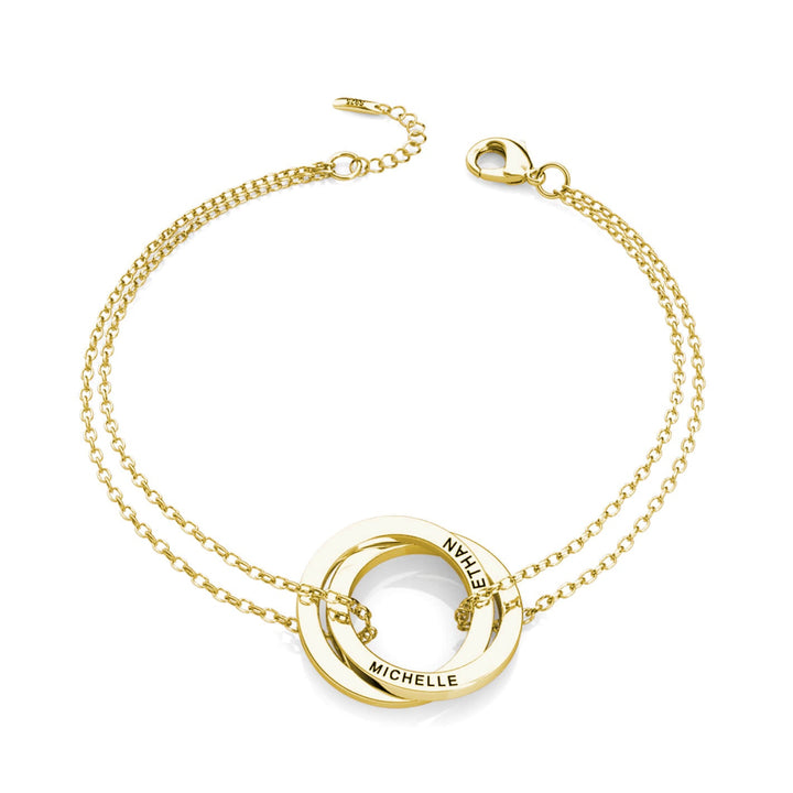 Russian 2 Ring Bracelet