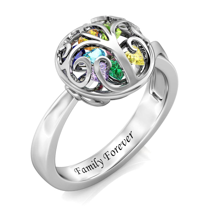 12 Birthstones Ring