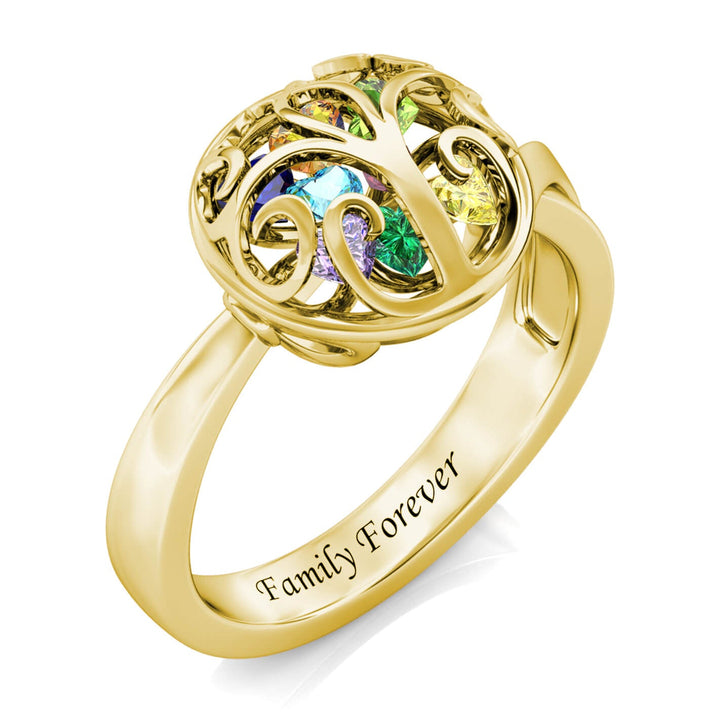 12 Birthstones Ring