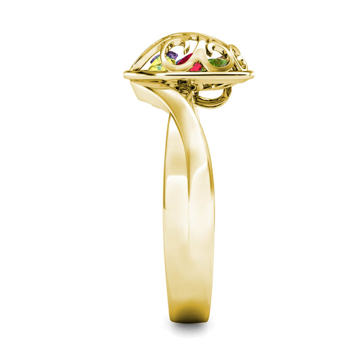 12 Birthstones Ring