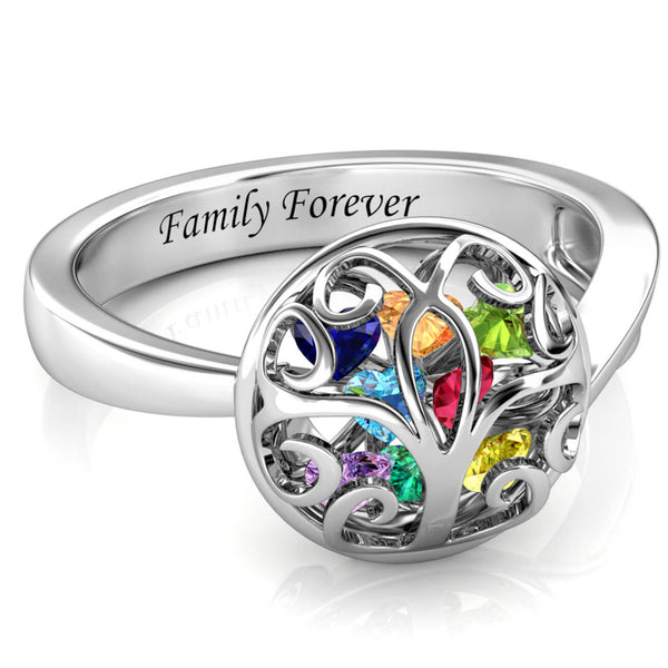 12 Birthstones Ring