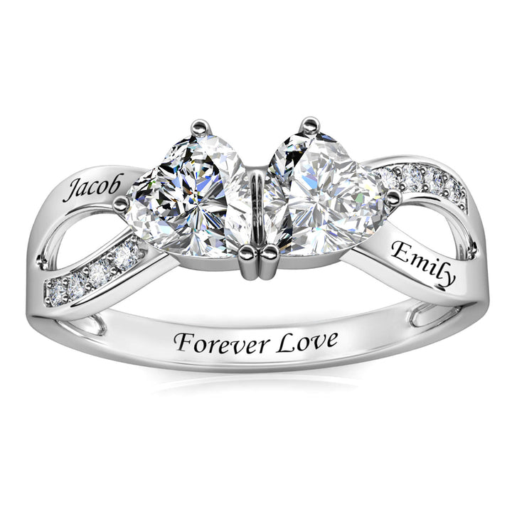 2 Birthstones Ring
