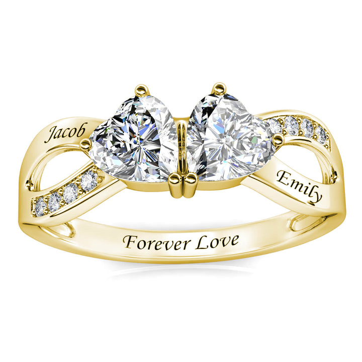 2 Birthstones Ring