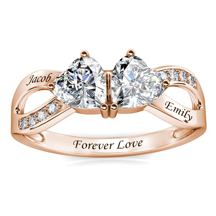 2 Birthstones Ring