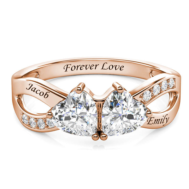 2 Birthstones Ring